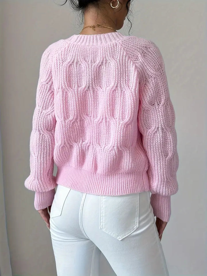 Stilla | Sød Cardigan Med En Knude