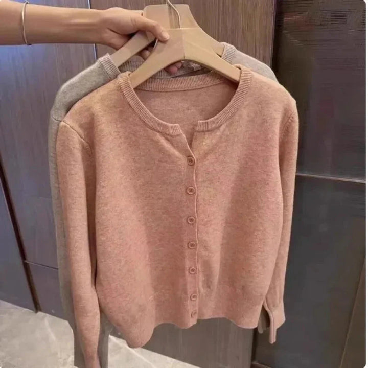 Stilla | Cozy Chunky Strik Uld Cardigan Trøje
