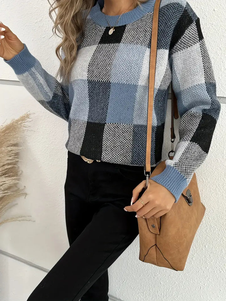 Stilla | Ruteløst strikpullover