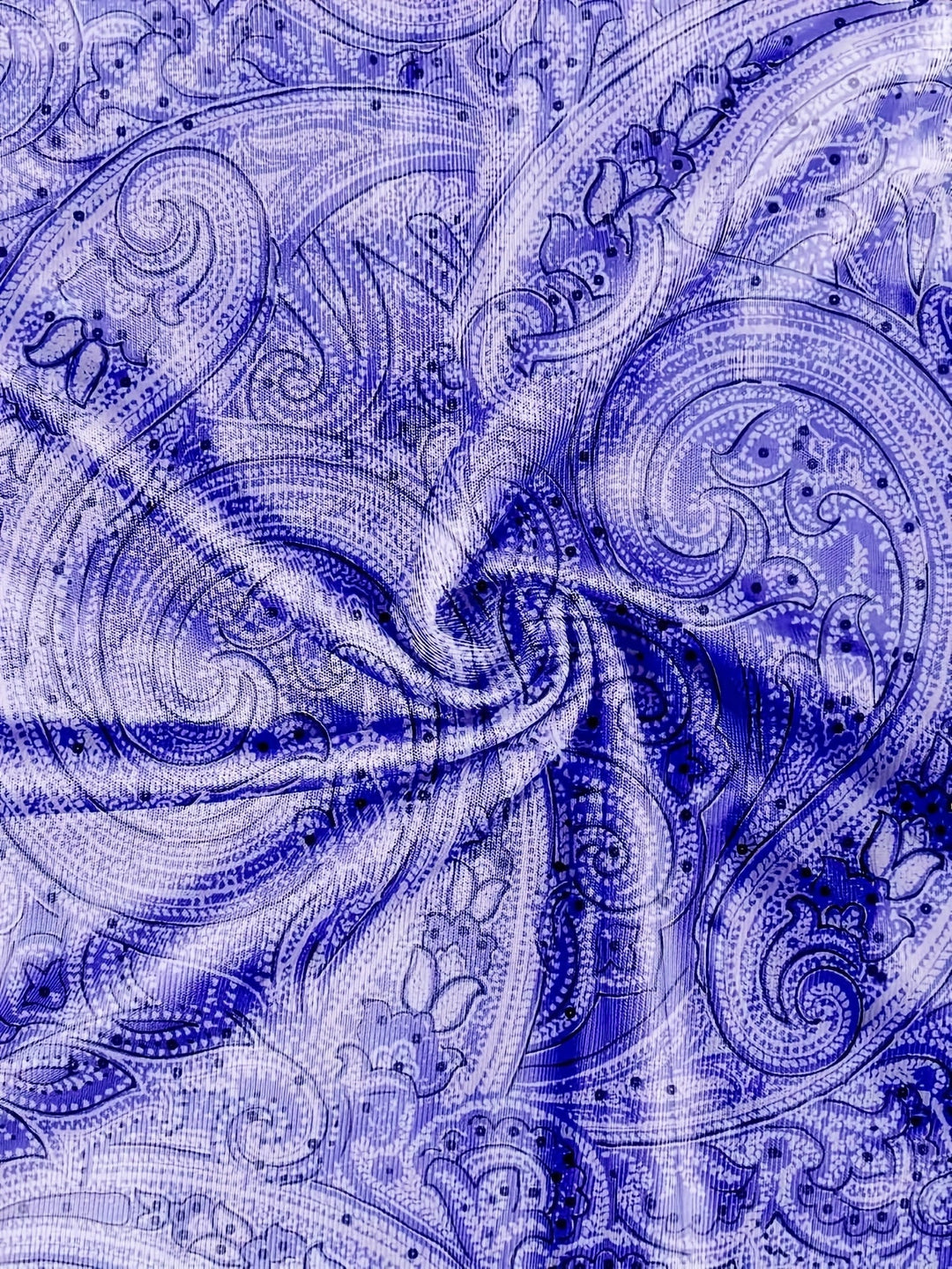 Stilla | Lavendel Paisley Sommer Kjole Uden Ærmer A-Linje