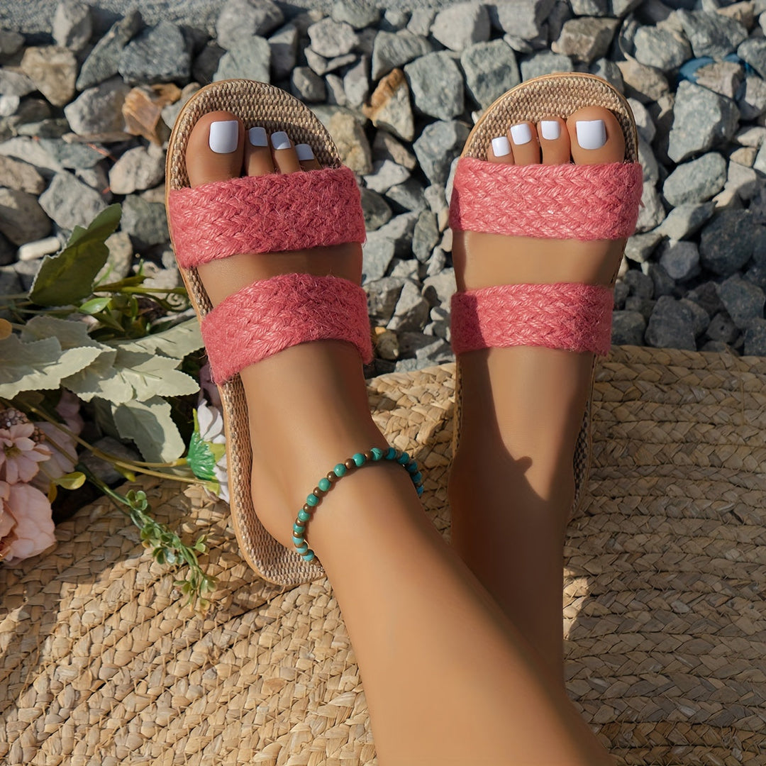 Stilla | Dame Sandaler: Lette, Vævede, Slip On, Strand, Trendy