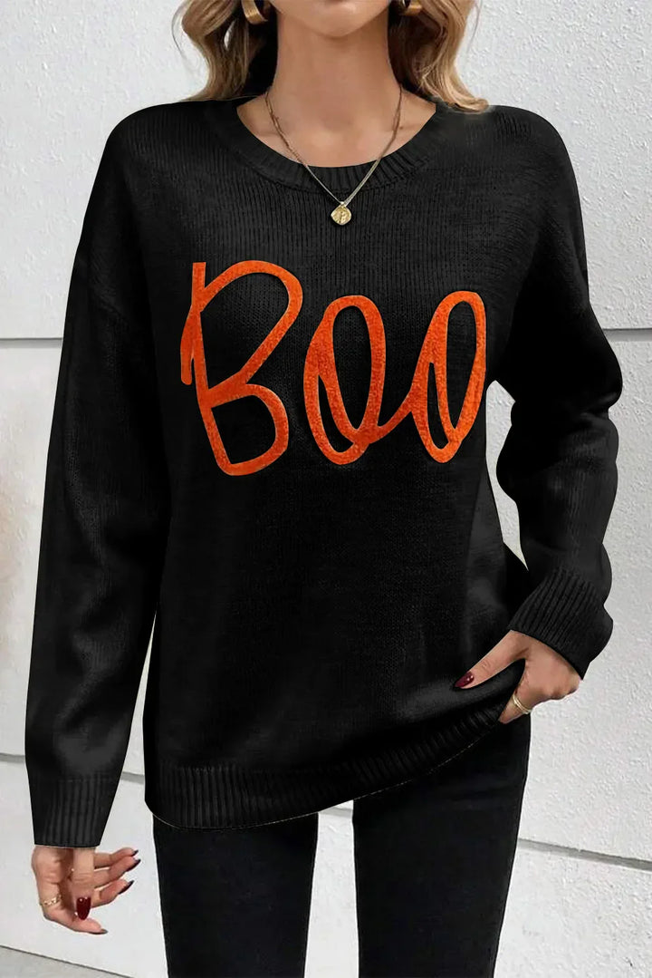 Stilla | Rund Hals Sweater Med Lange Ærmer