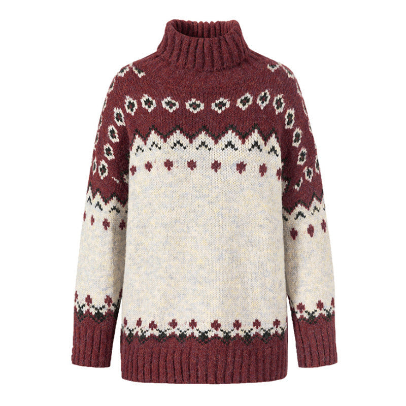 Stilla | Strikket Sweater I Norsk Stil
