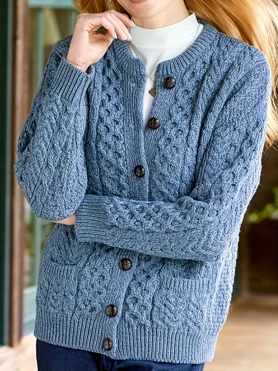 Stilla | Elegant Dame Cardigan i Uld