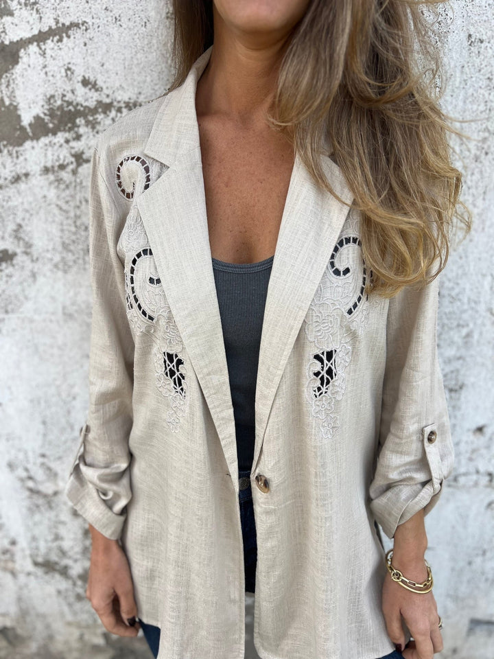 Stilla | Skjorte Med Broderi