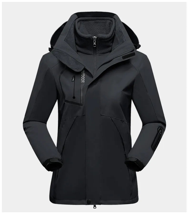 Stilla | 3-i-1 Dame Outdoor-jakke