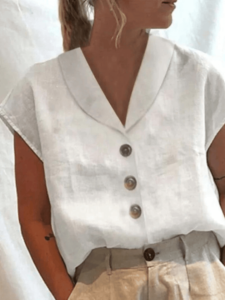 Stilla | Trendy Bluse med Krave til Damer
