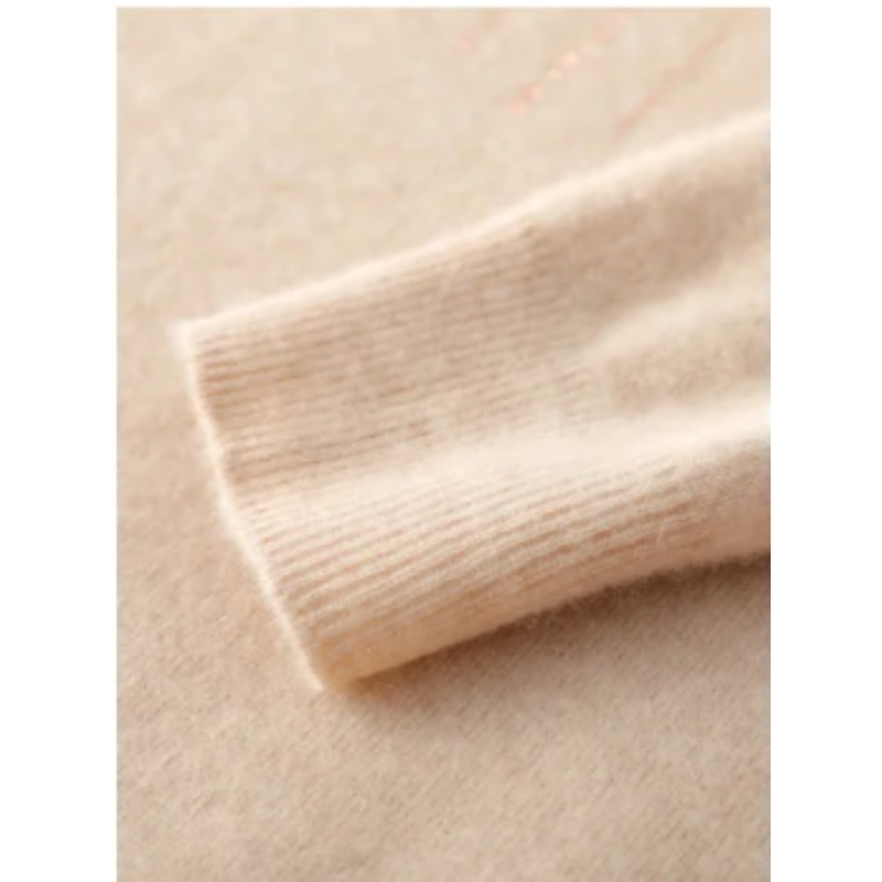 Stilla | Dame Pullover Af Blødt Strik Med Skinner Detaljer
