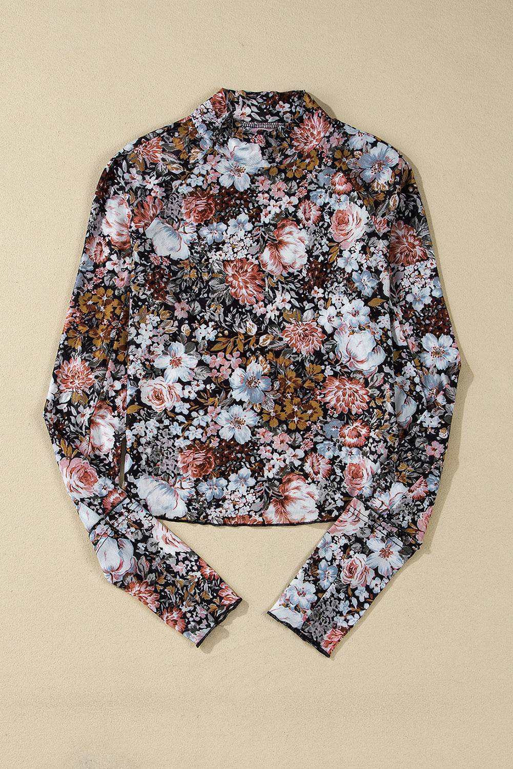 Stilla | Bluse Af Blomsterstrik
