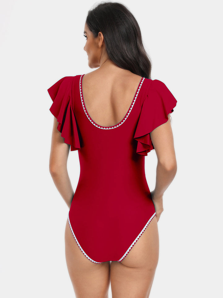 Stilla | Cap Sleeve Én-delet Badetøj