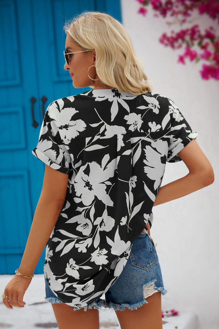 Stilla | Damebluse Blomst