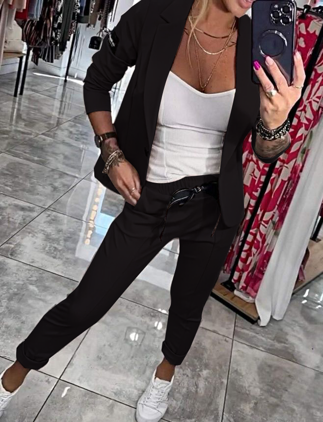 Stilla | Elegant bomuldsjakke og bukser