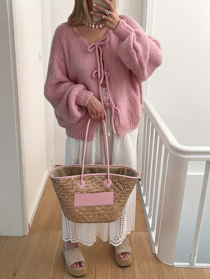 Stilla | Fashionable Button Knit Jacket