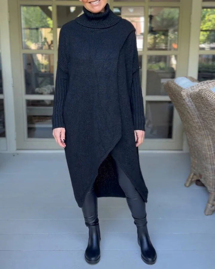 Stilla | Pullover Ganz Weich und Warm Mit Hohem Kragen