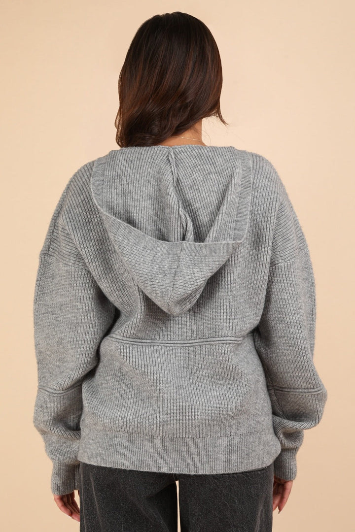 Stilla | Sweatshirt med hætte og drop shoulder