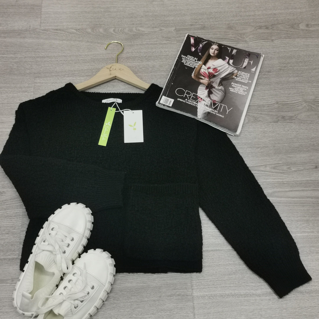 Stilla | Klassischer Pullover Mit Rundem Halsausschnitt in Einfarbig