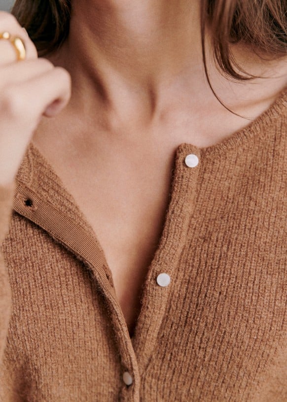 Stilla | groft strikket cardigan-trøje