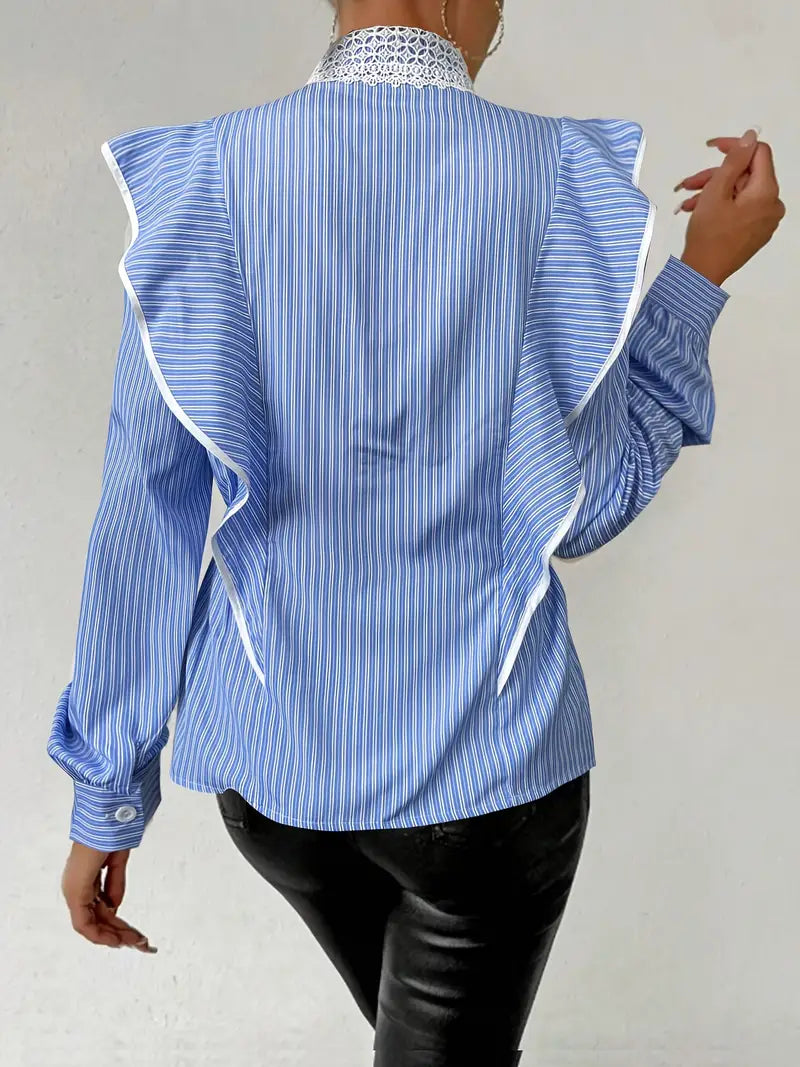 Stilla | Bluse Lange Ærmer Af Bomuld Vintage Esprit