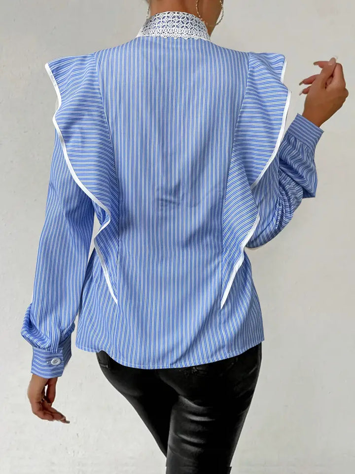 Stilla | Bluse Lange Ærmer Af Bomuld Vintage Esprit