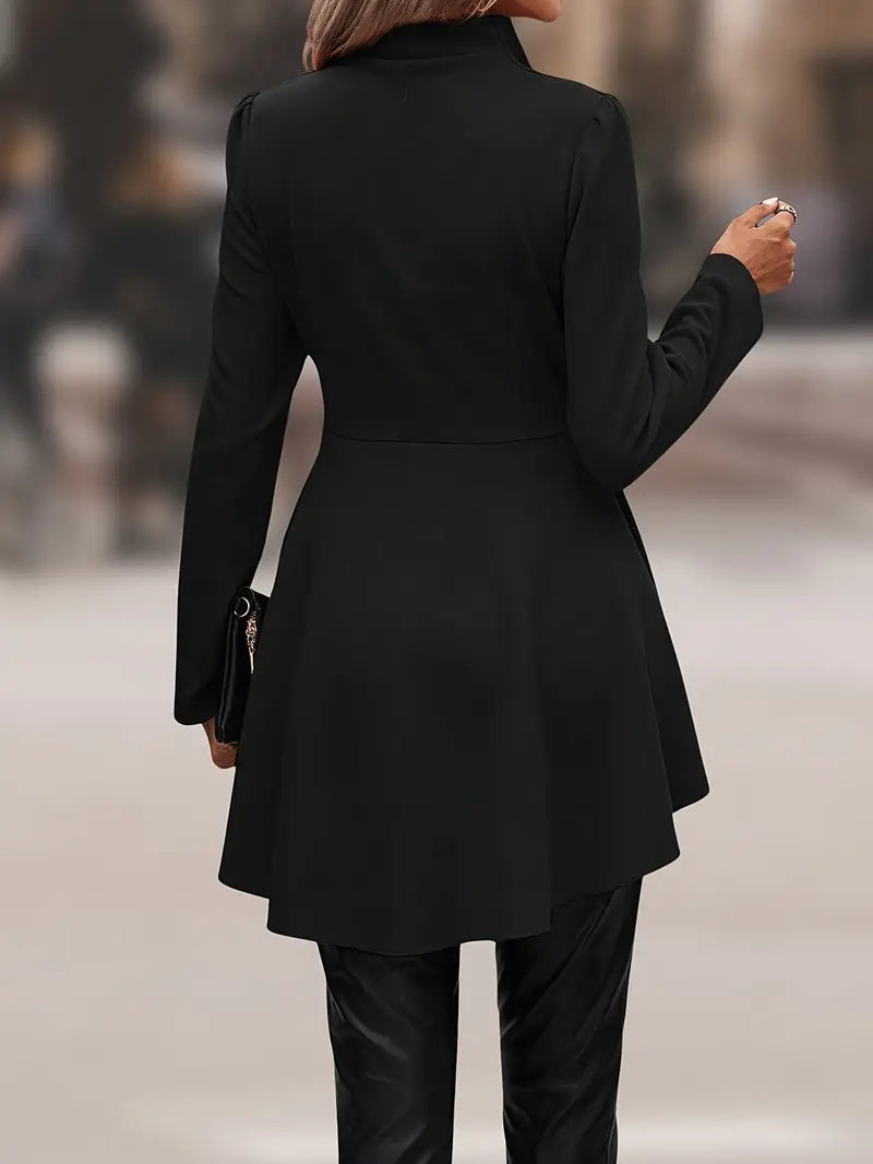 Stilla | Elegant Blazer med Asymmetrisk Kant