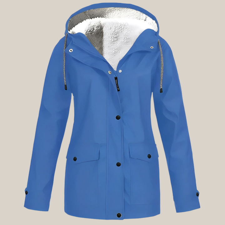 Stilla | Polstret outdoor-regnfrakke