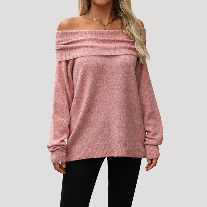 Stilla | Off Shoulder Strik Trøje