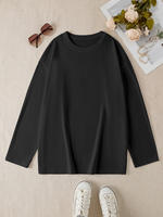 Stilla | Fashionable Casual Front Print Langærmet Top