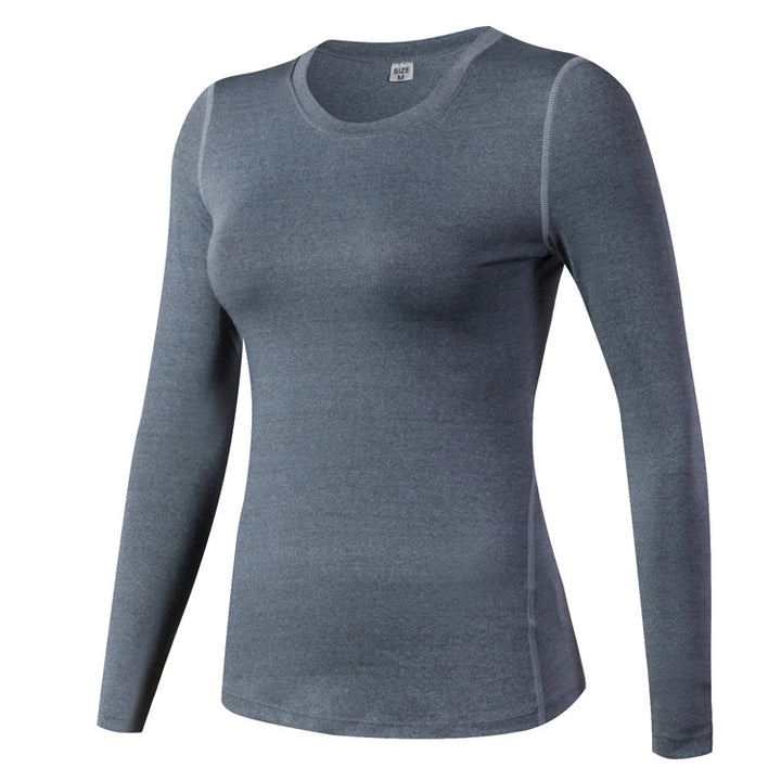 Dame Funktions-langærmet shirt lavet af højelastisk materiale med innovativ fugtregulering Stilla