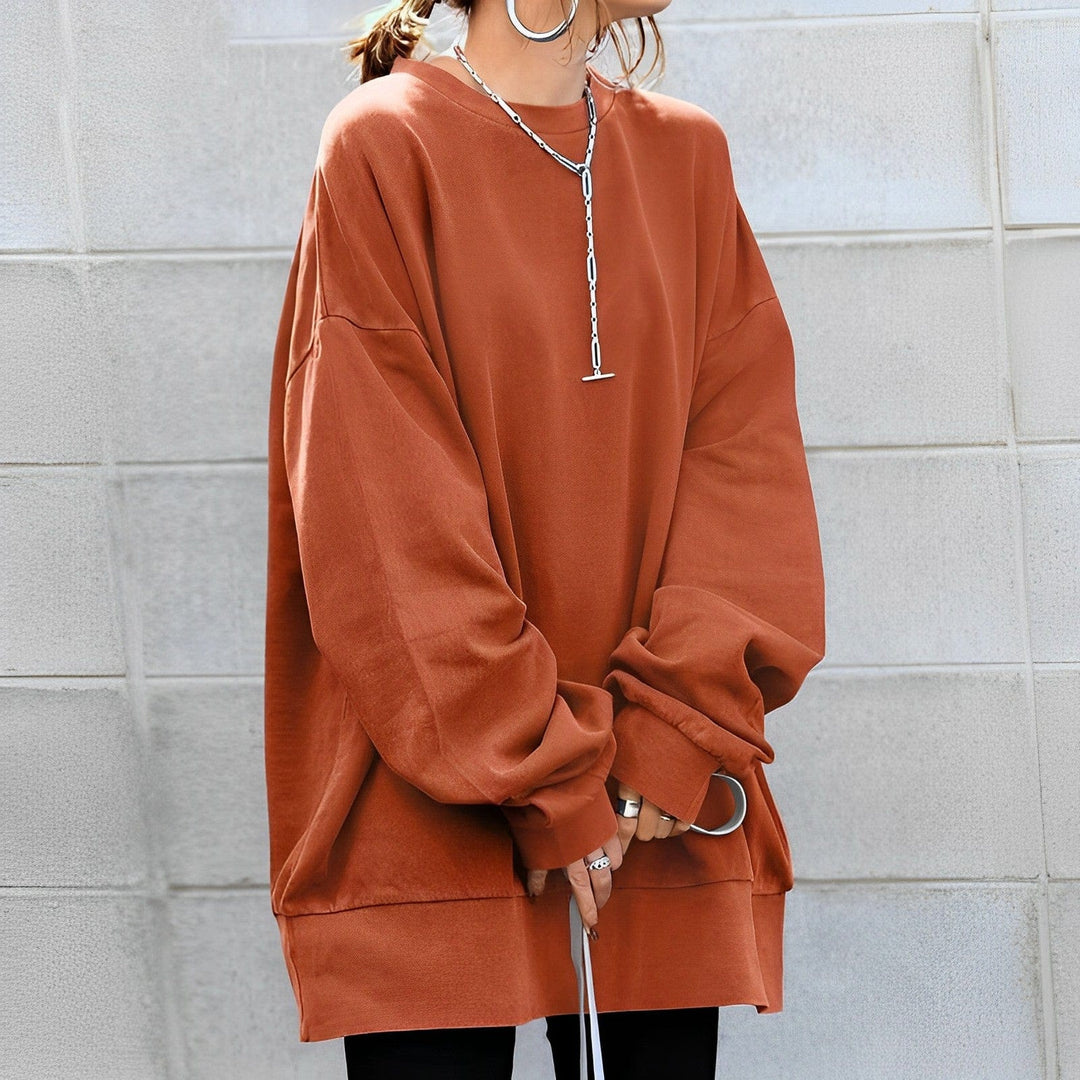 Stilla | Elegant Oversize-strikpullover til damer