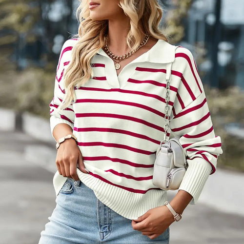 Stilla | Stribet Pullover Til Kvinder Calido