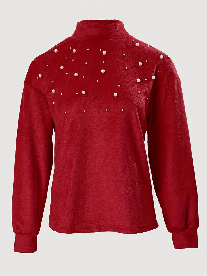 Stilla | Turtleneck Med Perler