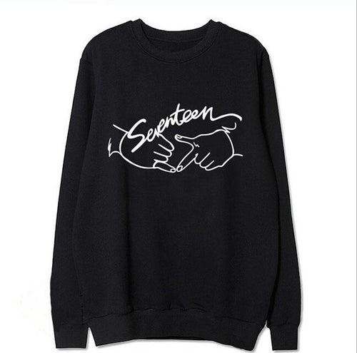 Kvinders sweatshirt med kreativ håndskrift design Stilla