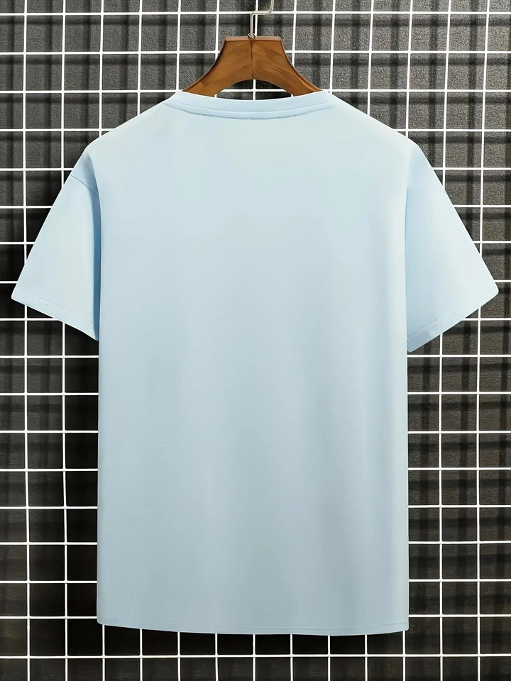 Skovae | Herre T-Shirt Blomster og Bølge Design