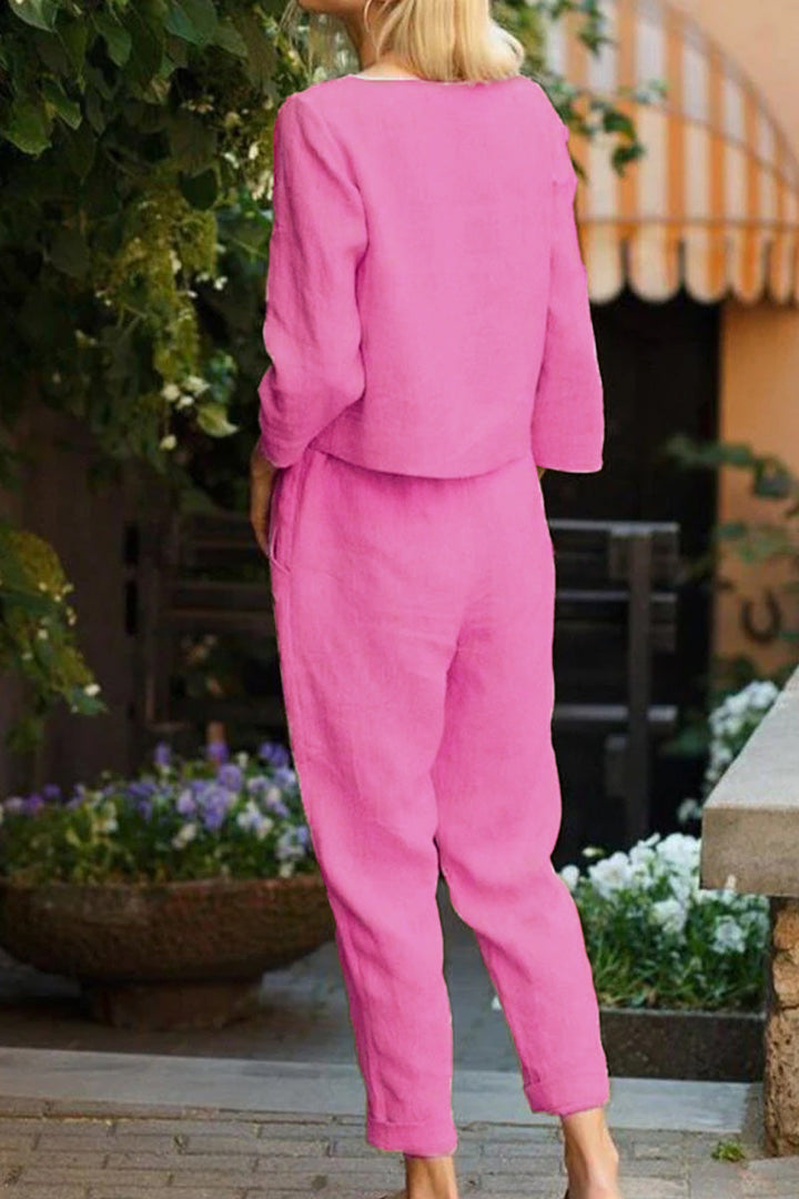 Stilla | Enhed Retro To-delt Sæt Af Fast Linned