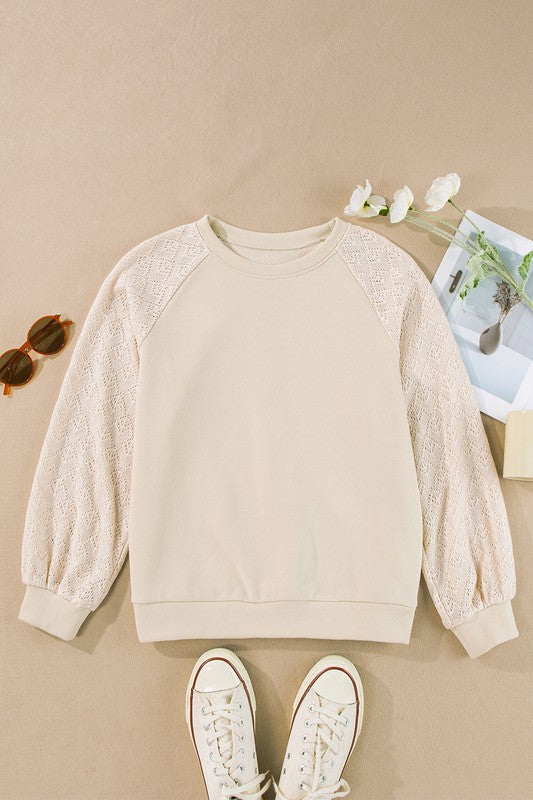 Stilla | Top Pull Damer Raglanærmer Patchwork