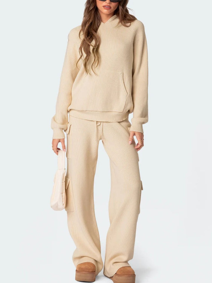 Stilla | Hættetrøje og langærmet bukser outfit