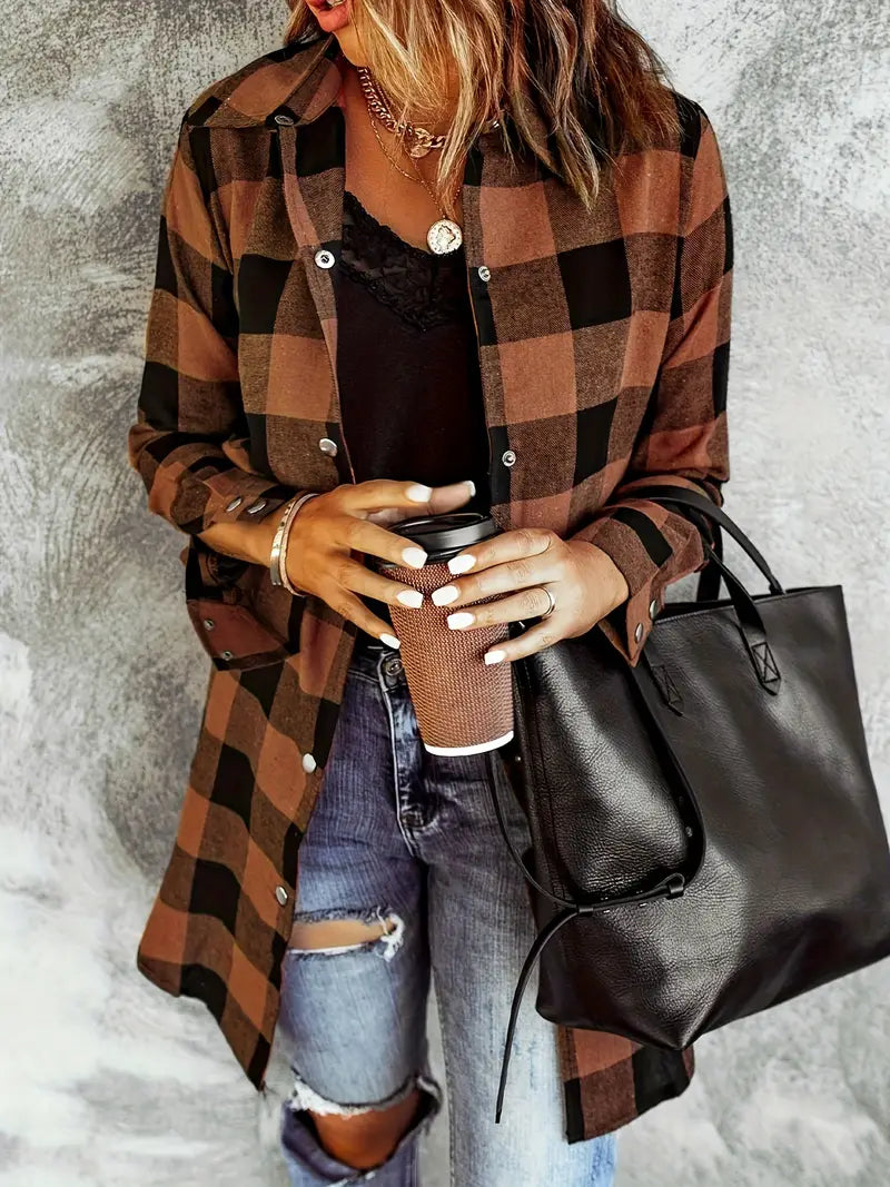 Stilla | Ternet Bluse Med Knapper Foran