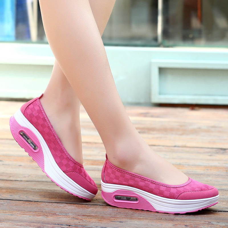 Dame Luftpolster Slip-On Walking Sneakers Stilla