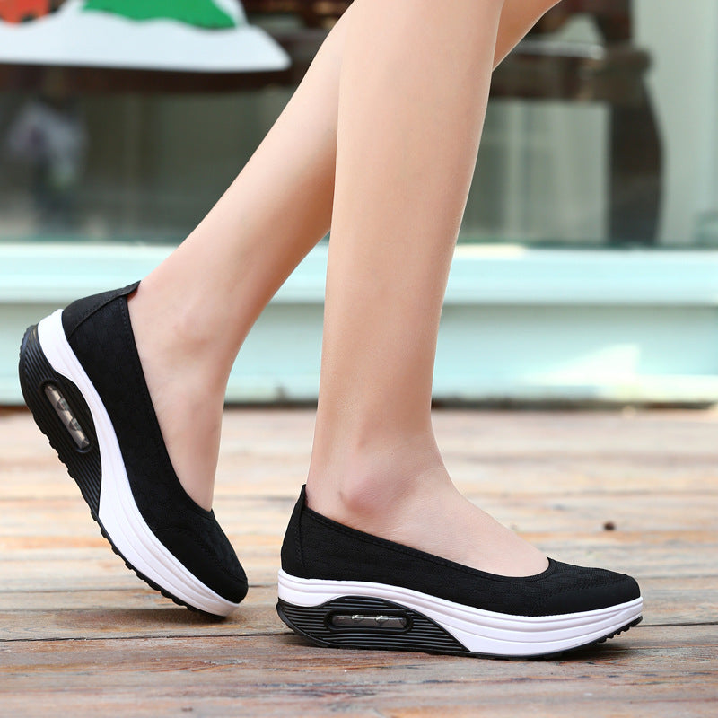 Dame Luftpolster Slip-On Walking Sneakers Stilla