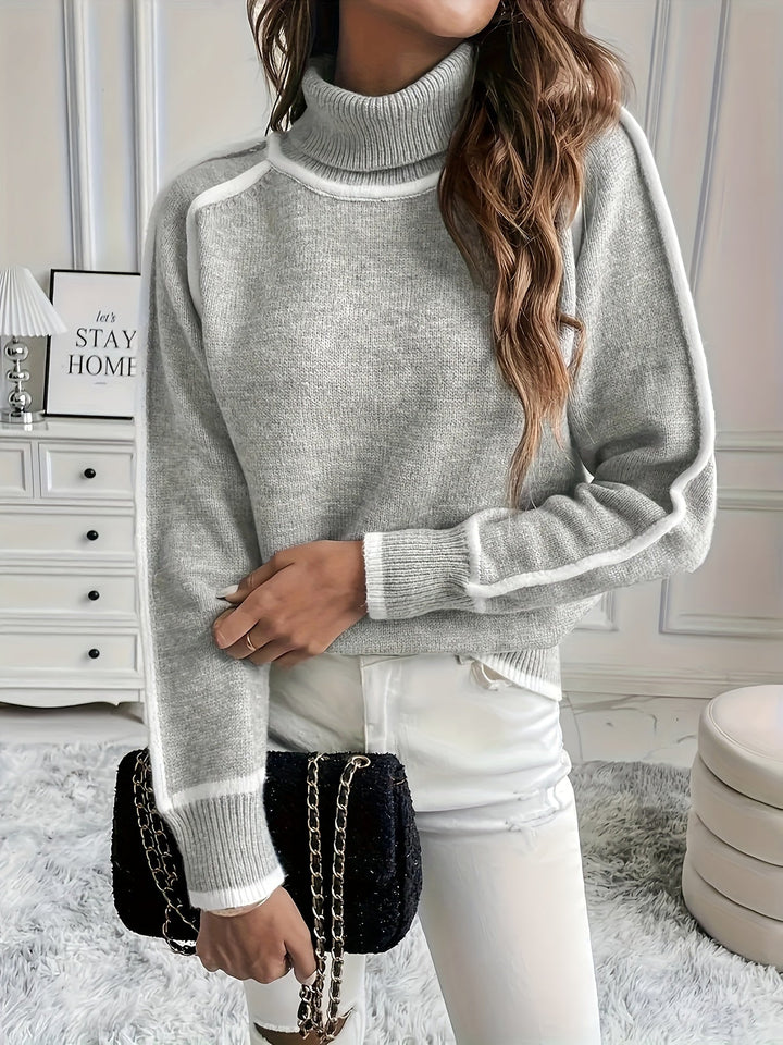Stilla | Casual Sweater Med Rullekrave Til Damer