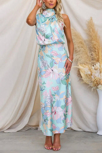 Stilla | Blomster Turtleneck Dress