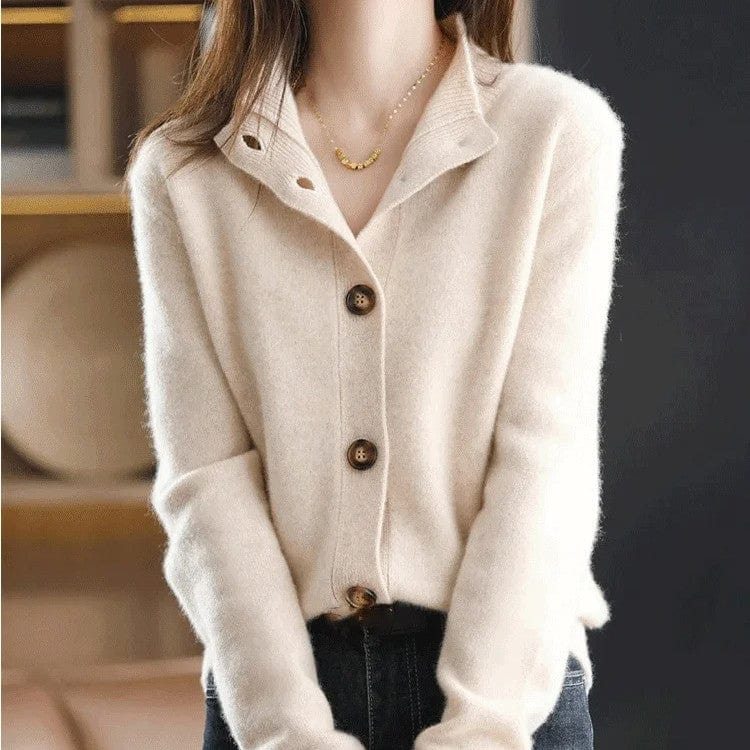 Stilla | Pullover i kashmir med knapper
