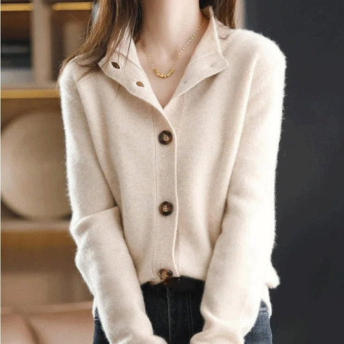 Stilla | Pullover i kashmir med knapper