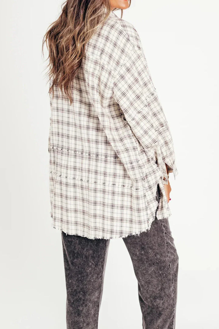 Stilla | Overdimensioneret Vasket Flannel