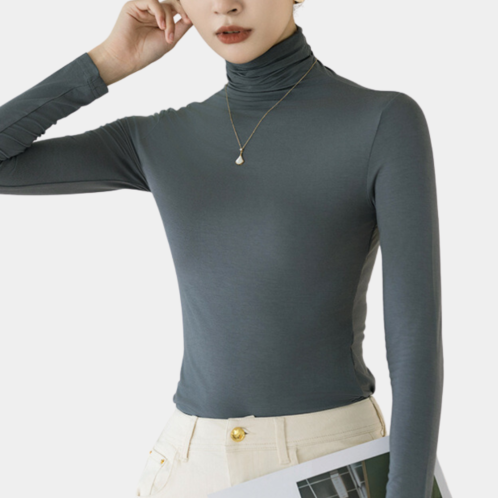 Stilla | Afslappet Turtleneck Trøje Til Damer