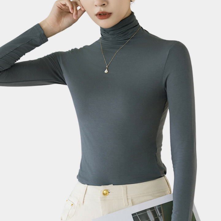 Stilla | Afslappet Turtleneck Trøje Til Damer