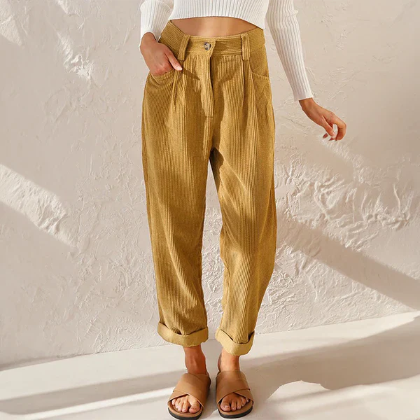 Stilla | Sommervarm Casual Cordbukser
