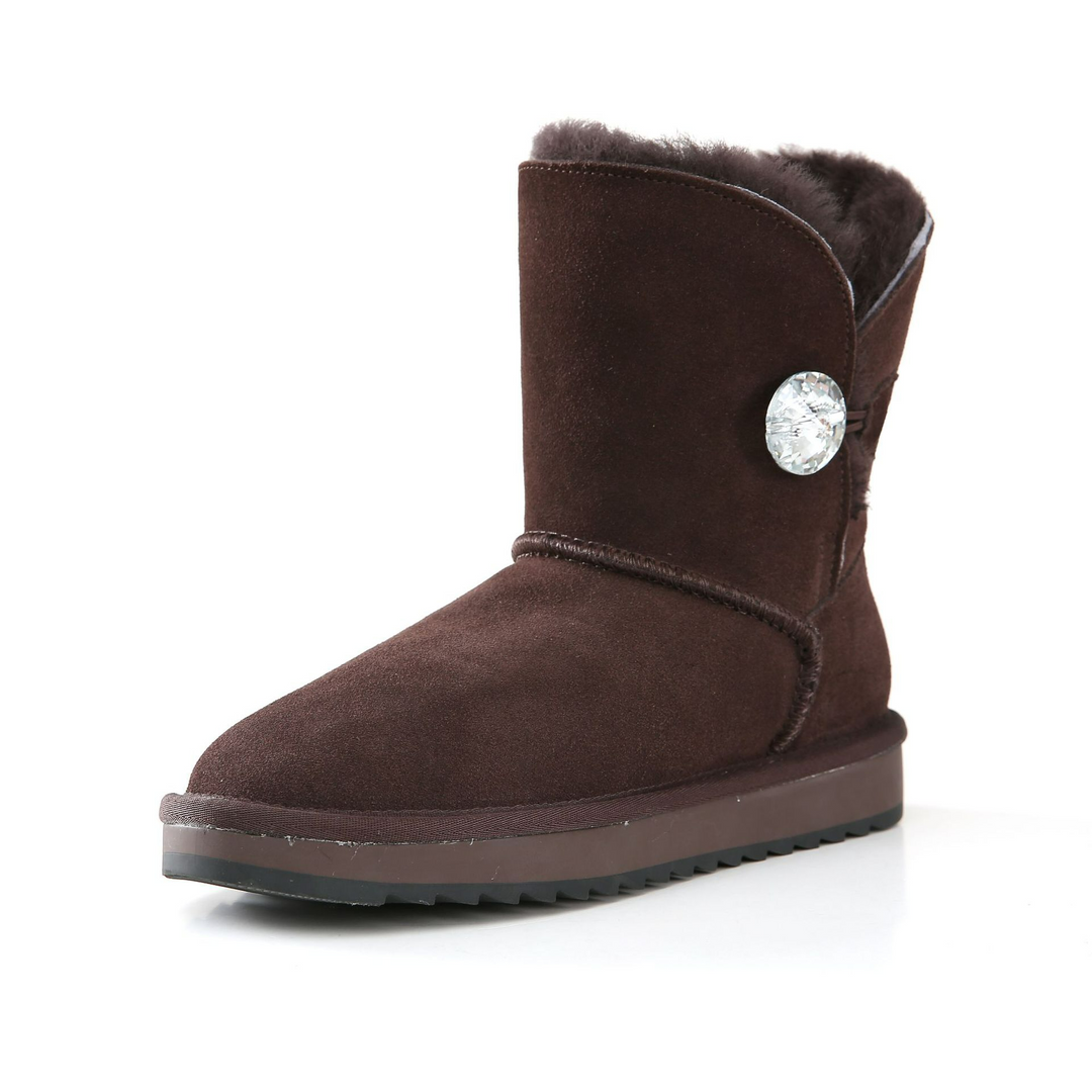 Stilla | Sneboots Af Naturlig Uld Til Kvinder