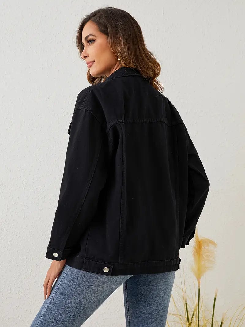 Stilla | Jakke Casual Denim Perfekt til Afslappede Dage