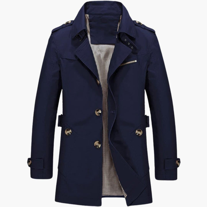 Stilla | Mellemlang Trench Coat